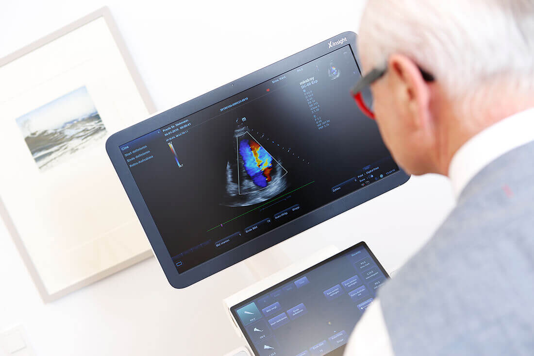 Herz-Kreislauf-Erkrankungen - Köln-Bayenthal - Diekmann - Ultraschalluntersuchung